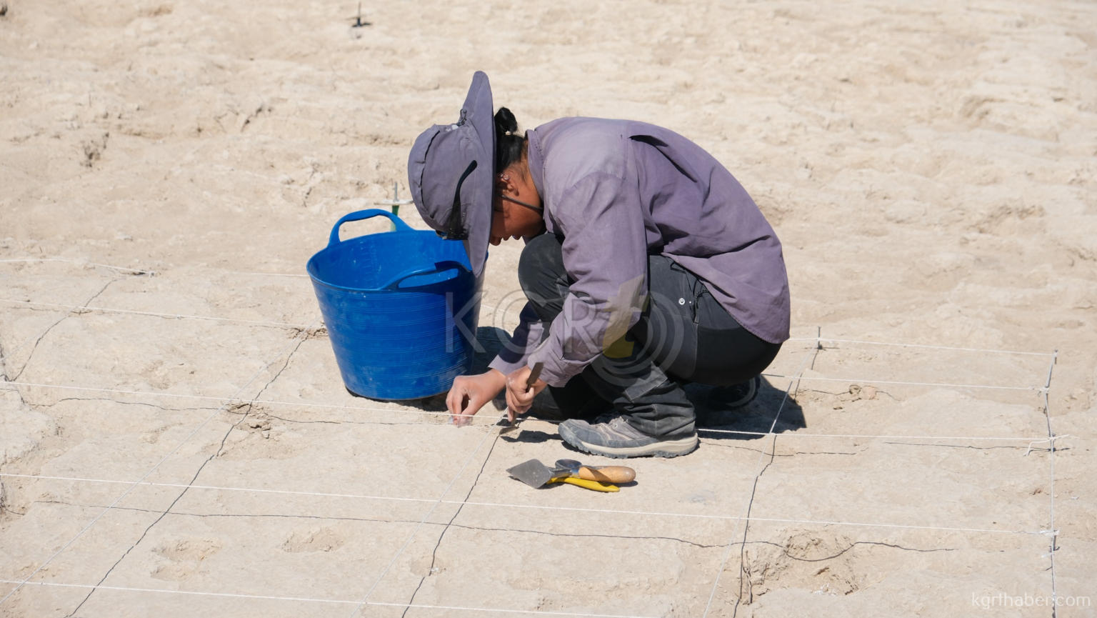 Karamanda Yaklasik 10 Bin Yillik Sokak Bulundu9