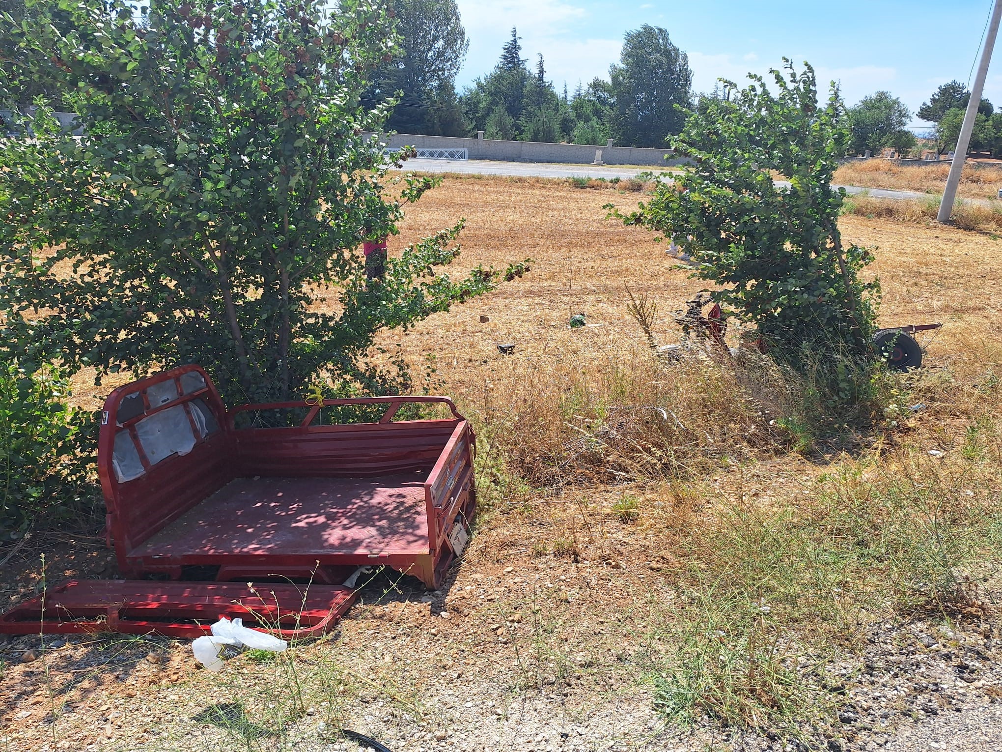 Otomobil Ile Uc Tekerlekli Motosiklet Carpisti 1 Kisi Yaralandi (3)