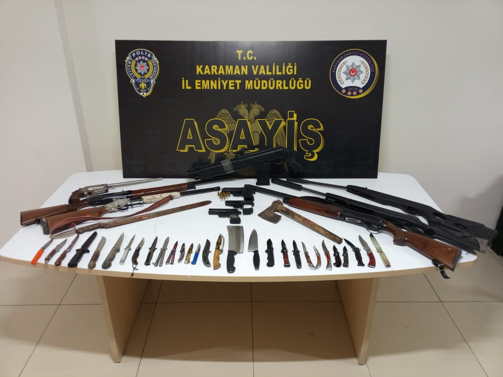 Karaman Emniyeti Neler Yakaladi Neler 8 Kisi Tutuklandi (2)