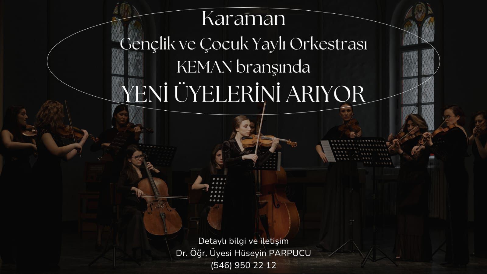 Karaman Yayli Orkestrasi Yeni Uyelerini Bekliyor-1