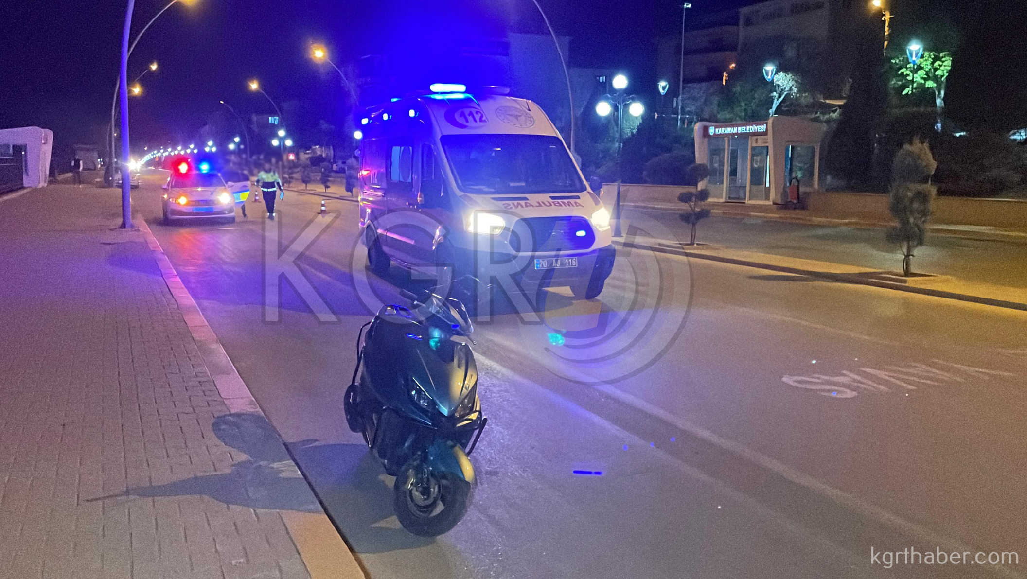 Karamanda 16 Yasindaki Ehliyetsiz Surucu Kaza Yapti 1 Yarali3