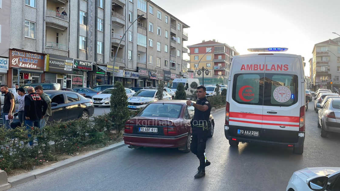 Karamanda 3 Aracli Zincirleme Kaza 1 Yarali12