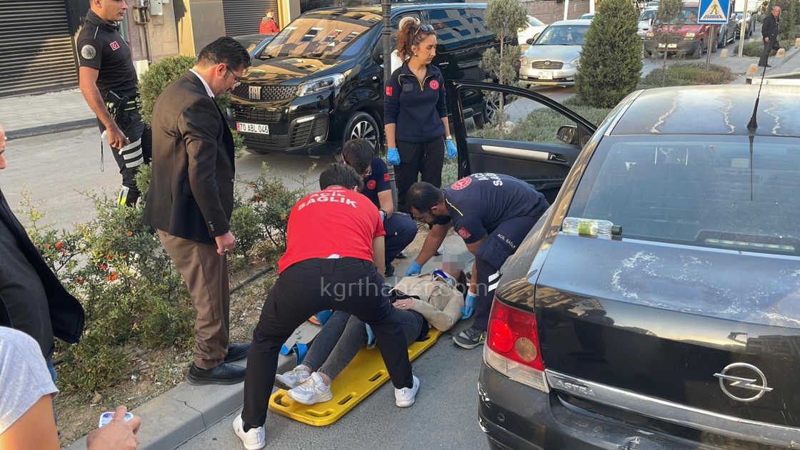 Karamanda 3 Aracli Zincirleme Kaza 1 Yarali6