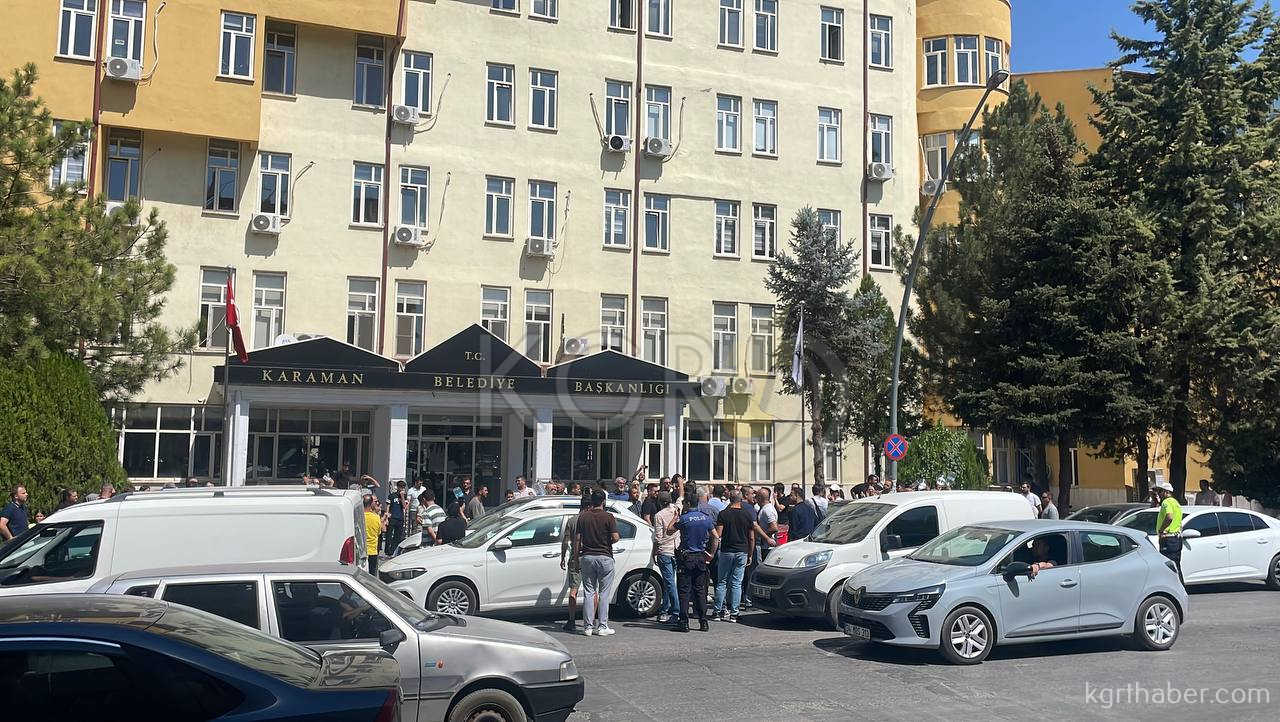 Karamanda 3 Gundur Susuz Kalan Site Halkindan Eylem14