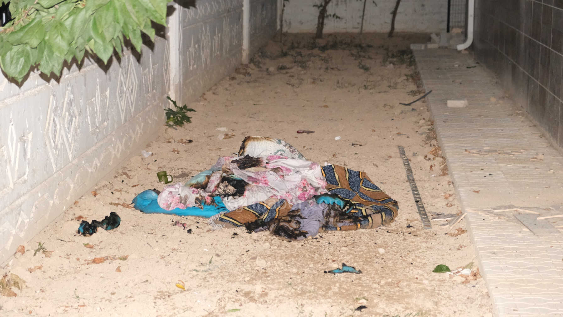 Karamanda 3 Katli Apartmanda Yangin Panigi10