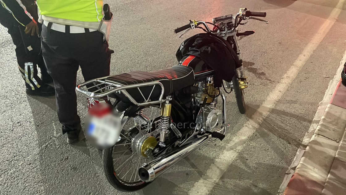 Karamanda Alt Gecitte Motosiklet Kazasi 1 Yarali0