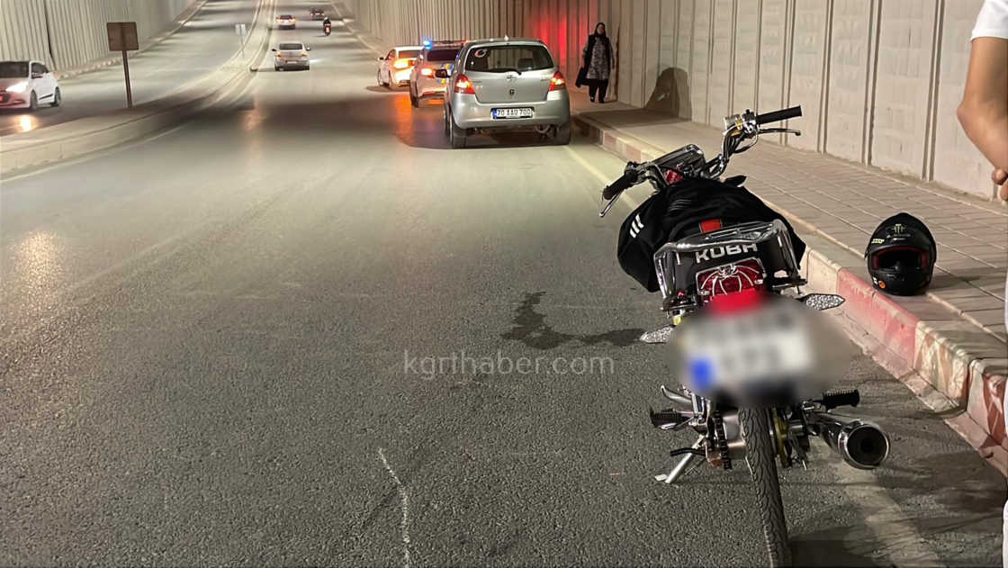 Karamanda Alt Gecitte Motosiklet Kazasi 1 Yarali5