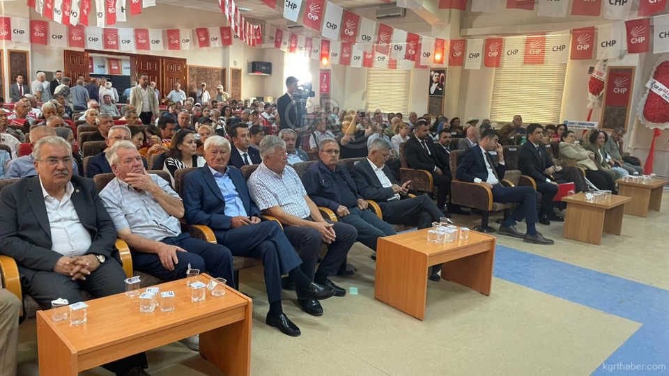 Karamanda Chp Kongresi Sorunsuz Bitti Mustafa Mut Guven Tazeledi5