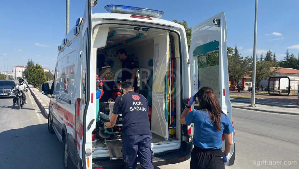 Karamanda Devrilen Motosikletin Surucusu Yaralandi2