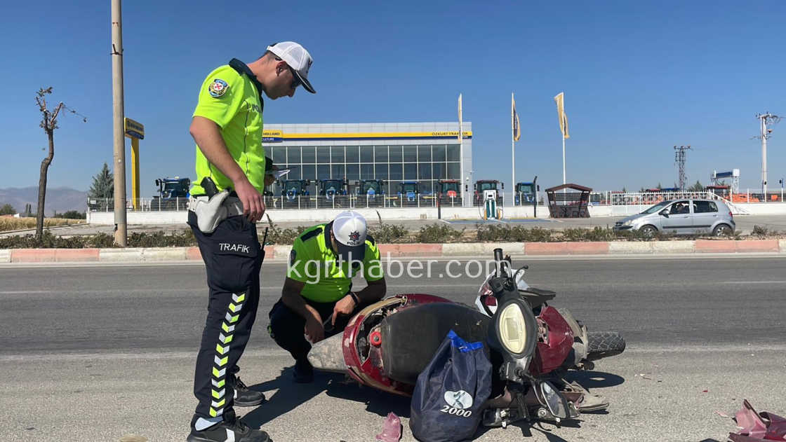 Karamanda Elektrikli Bisiklet Pikapa Carpti 1 Yarali2