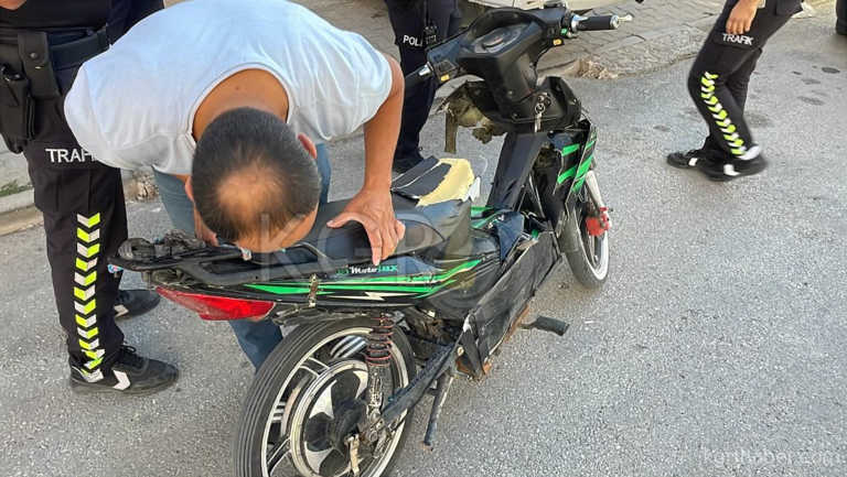 Karamanda Elektrikli Bisiklet Surucusu Olumden Dondu Kaza Ani Kamerada6