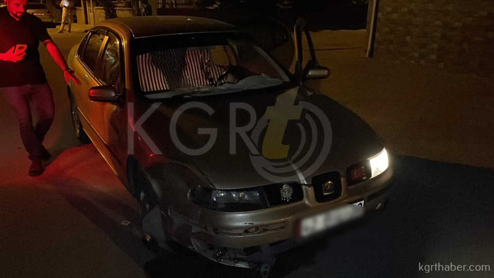 Karamanda Elektrikli Bisikletle Otomobil Carpisti 1 Yarali1