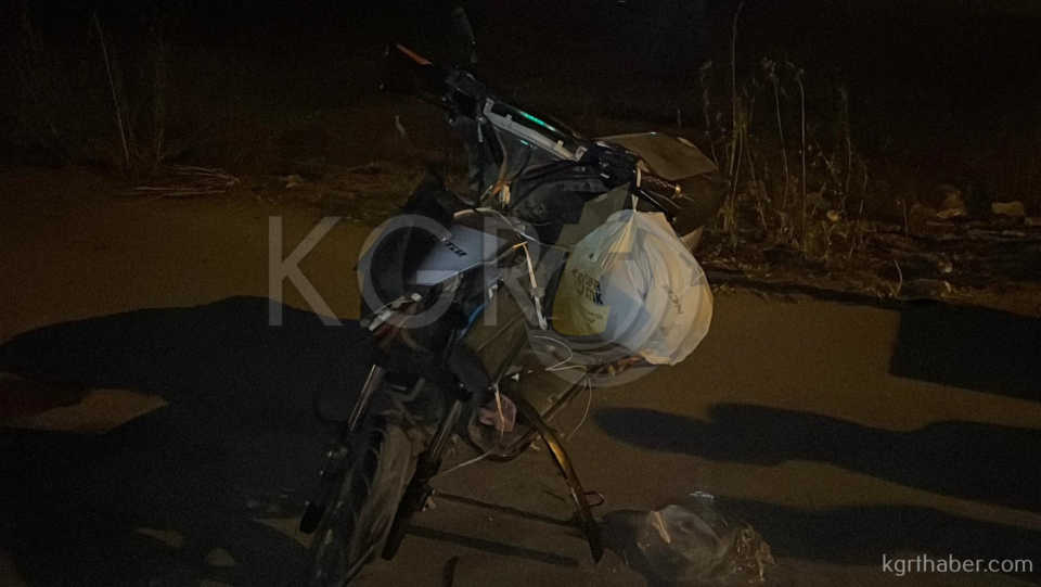 Karamanda Elektrikli Bisikletle Otomobil Carpisti 1 Yarali3