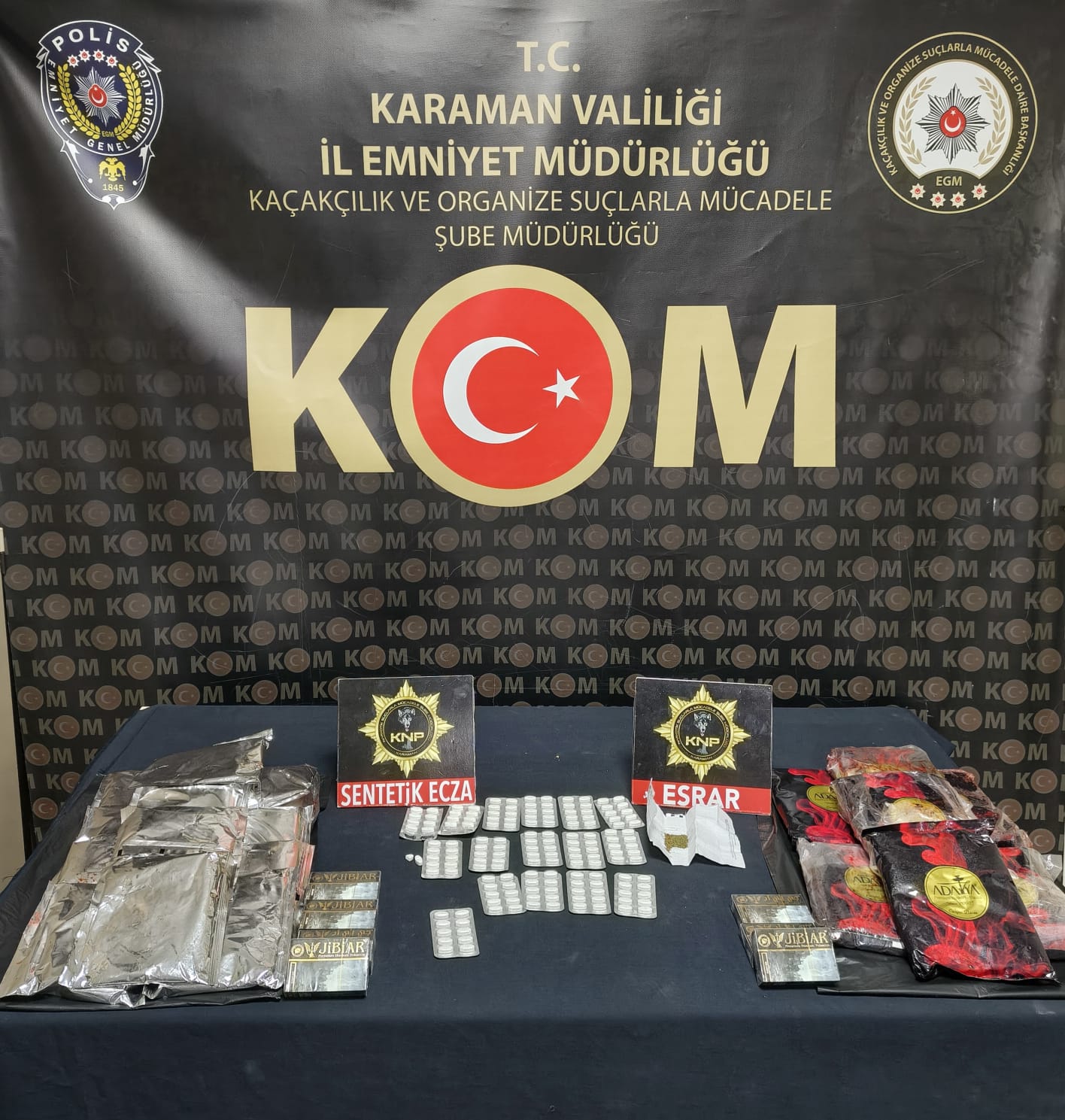 Karamanda Emniyet Neler Neler Yakaladi 8 Tutuklama (1)