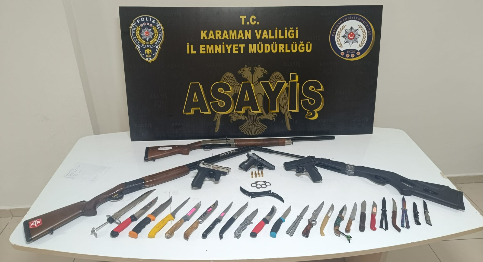 Karamanda Emniyet Neler Neler Yakaladi 8 Tutuklama (4)