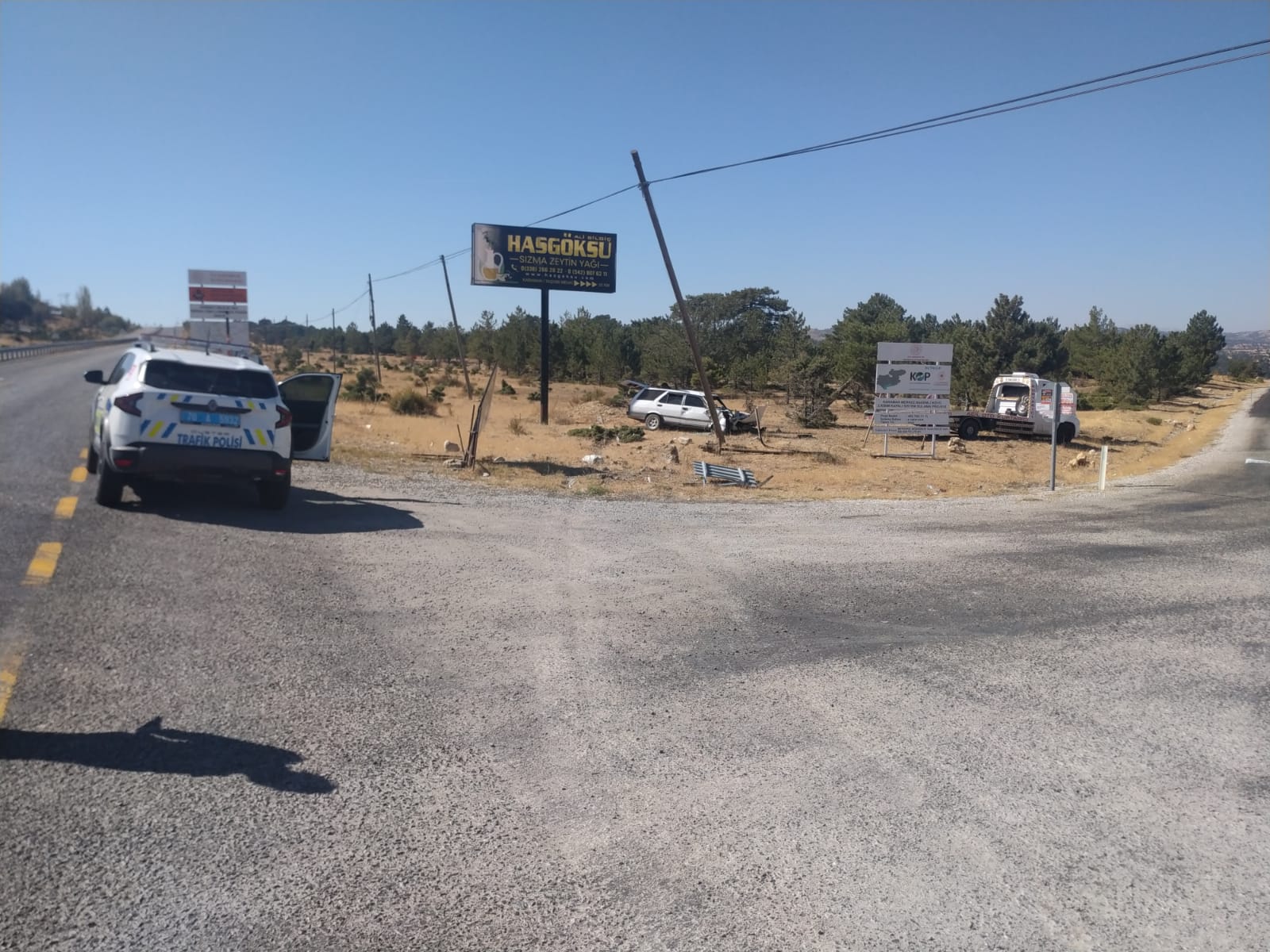 Karamanda Feci Kaza Otomobil Takla Atti 2 Yarali (2)