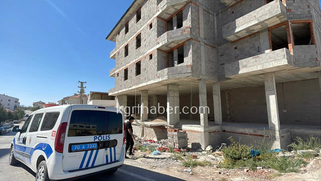 Karamanda Insaat Alaninda Bulunan Kadin Hastanede Oldu7