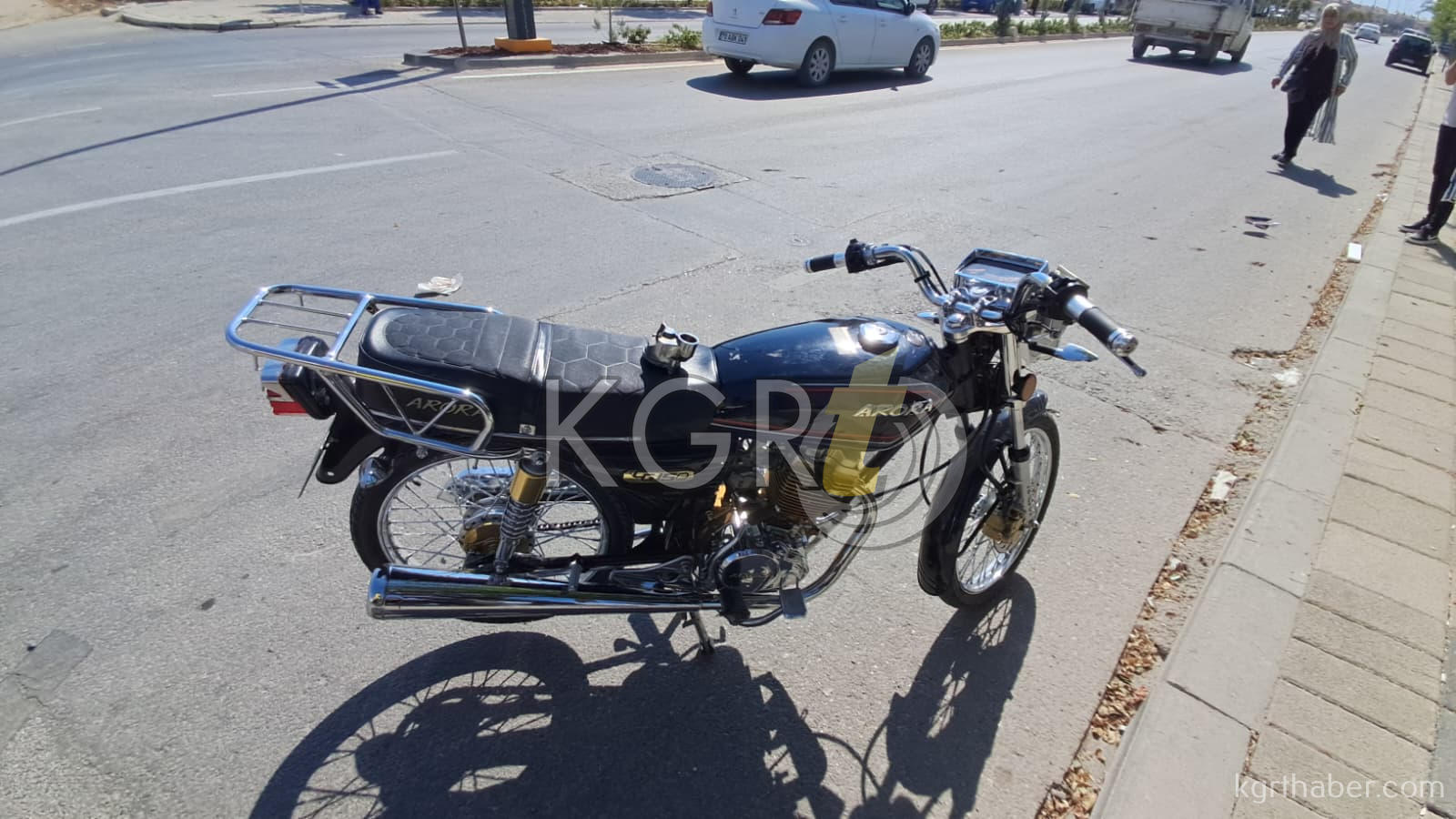 Karamanda Karakol Yakinlarinda Kaza 1 Yarali3