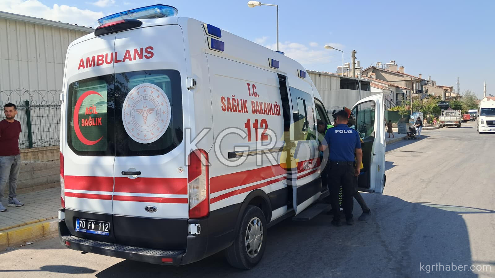 Karamanda Karakol Yakinlarinda Kaza 1 Yarali4