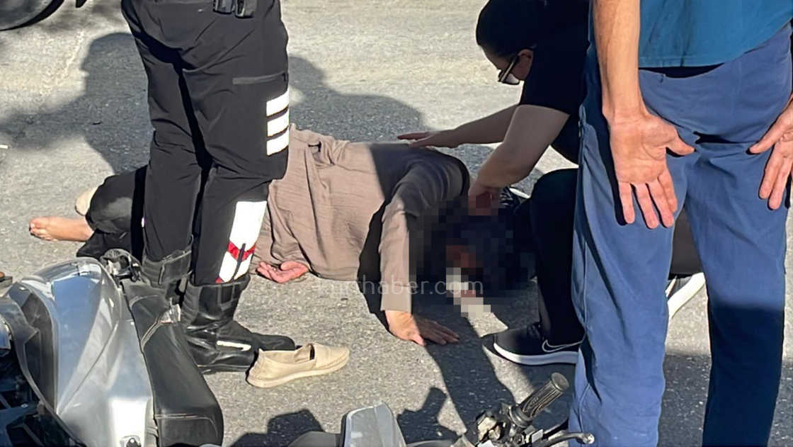 Karamanda Kargo Araciyla Elektrikli Bisiklet Carpisti 1 Yarali0