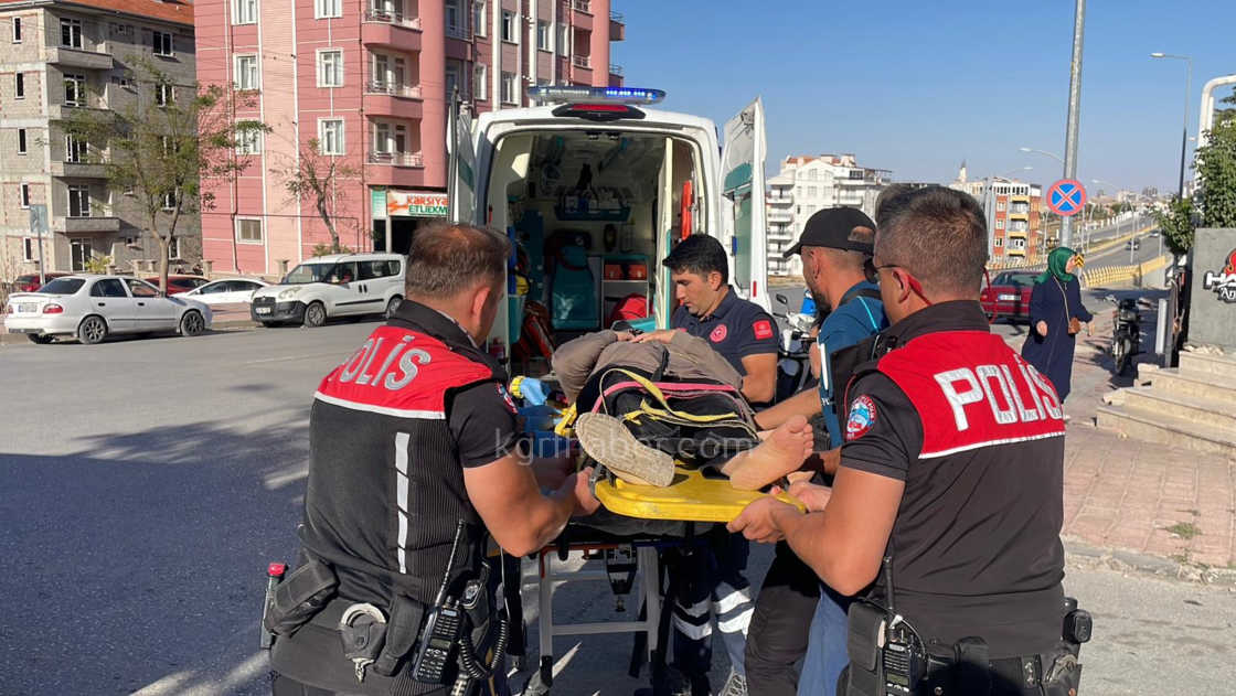 Karamanda Kargo Araciyla Elektrikli Bisiklet Carpisti 1 Yarali14