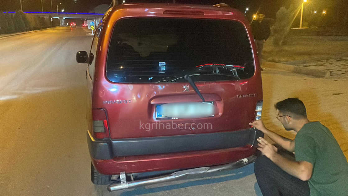 Karamanda Motosiklet 150 Metre Suruklendi Ucuz Atlattilar1