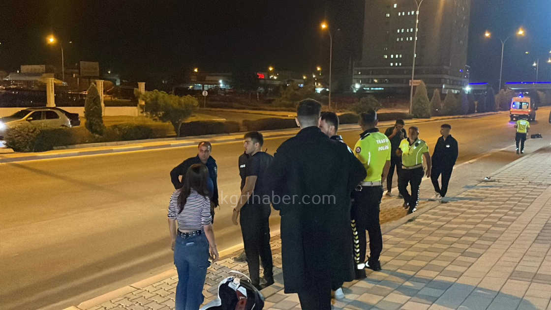 Karamanda Motosiklet 150 Metre Suruklendi Ucuz Atlattilar10