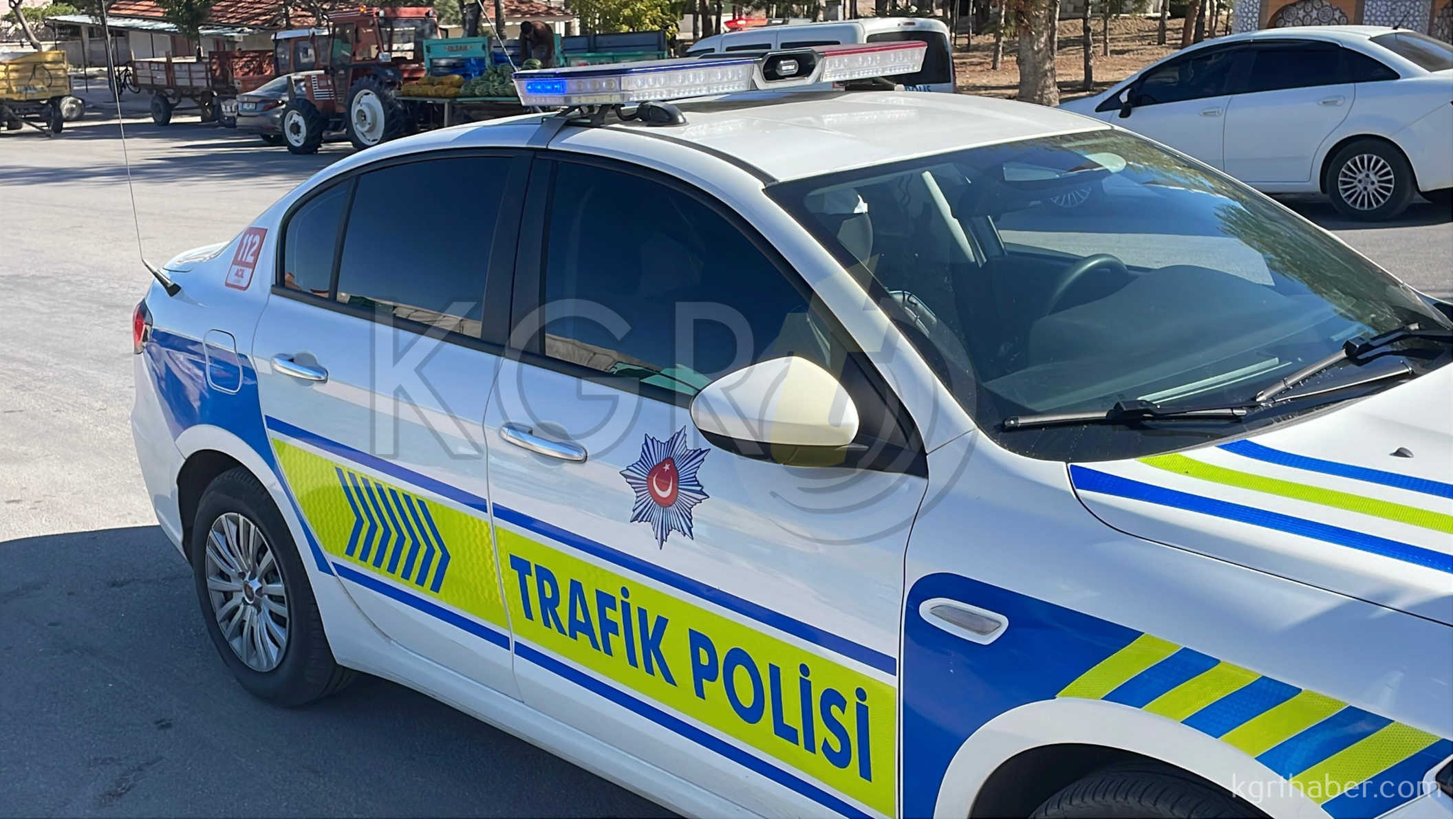 Karamanda Motosikletle Otomobil Kavsakta Carpisti 1 Yarali1