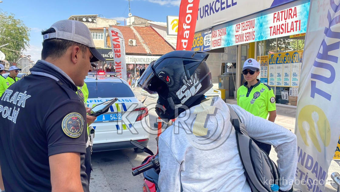 Karamanda Motosikletlere 152 Bin Lira Ceza8