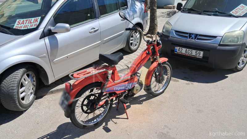 Karamanda Motosikletten Dusen Yasli Adam Yaralandi5