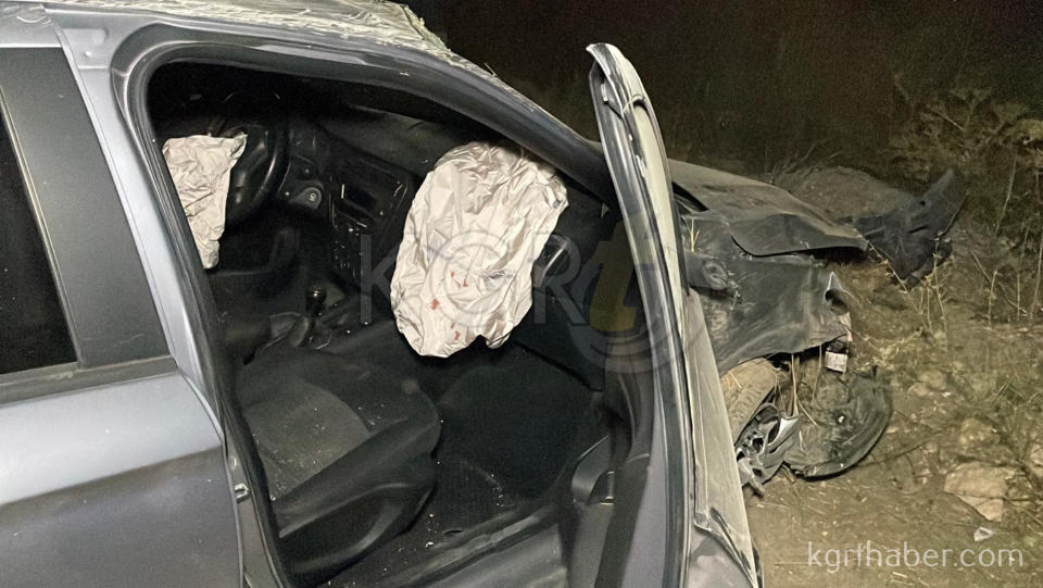 Karamanda Olumden Donduler Tarlaya Takla Atti6