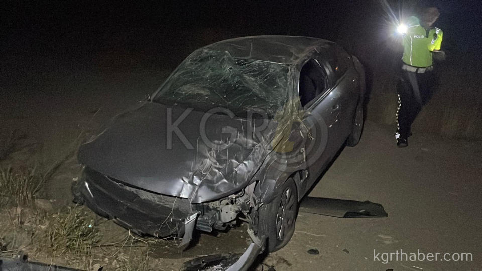 Karamanda Olumden Donduler Tarlaya Takla Atti9