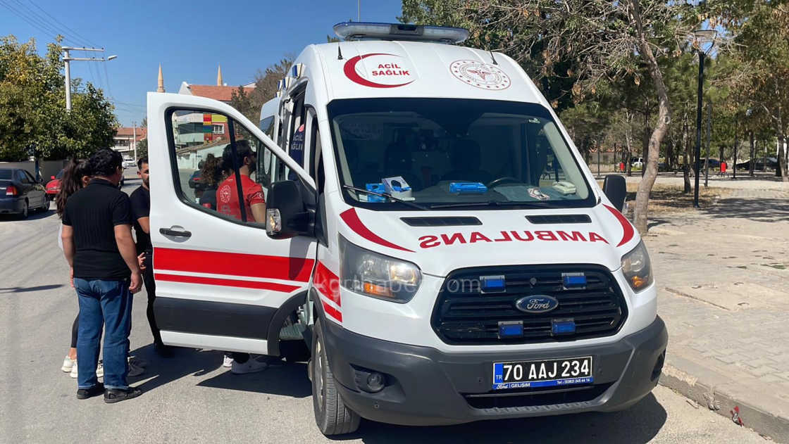 Karamanda Otomobilin Carptigi 3 Yasindaki Cocuk Yaralandi2