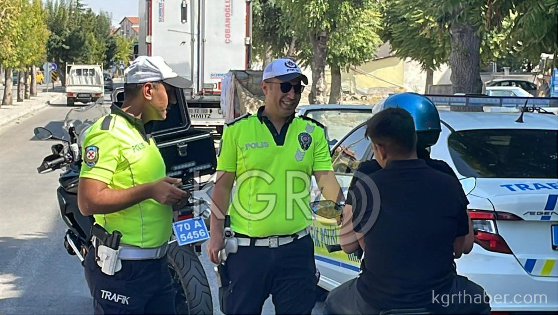 Karamanda Polisin Dur Ihtarina Uymayan Liseliye 37 Bin Lira Ceza3