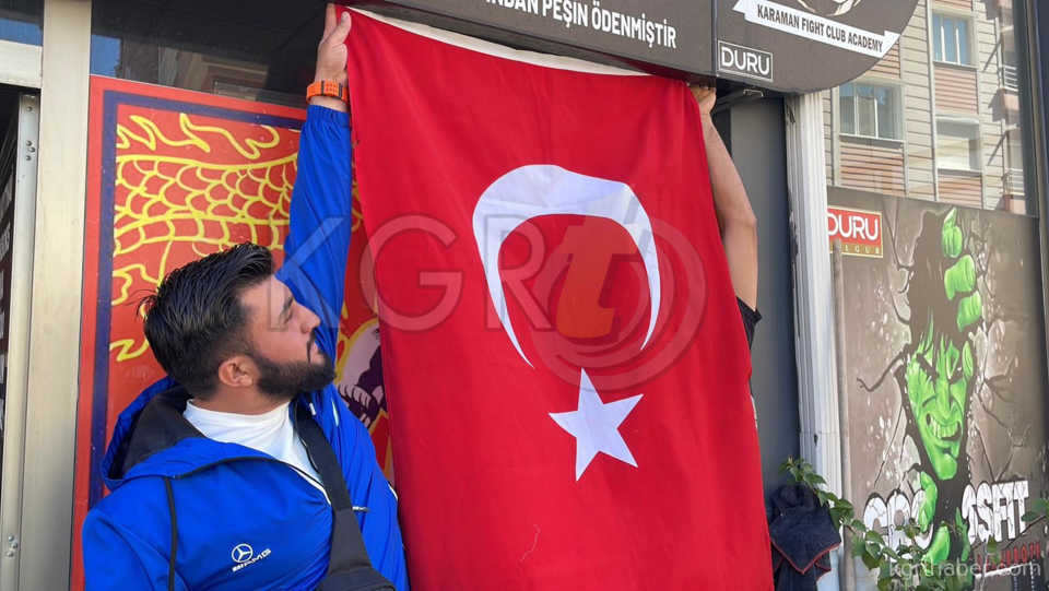 Karamanda Turk Bayragini Asilip Goturmustu Gercek Ortaya Cikti3