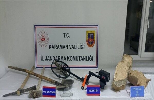 Karamanda Uyusturucu Ve Ruhsatsiz Silahlar Gecirildi 1 Kisi Tutuklandi (3)