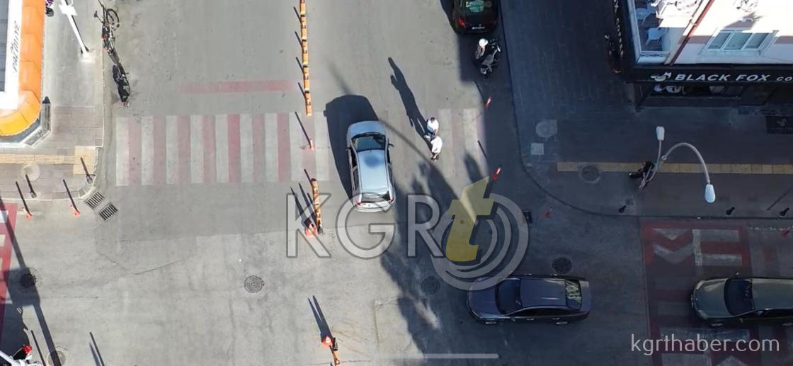 Karamanda Yayalara Yol Vermeyen Suruculer Cezadan Kacamadi6