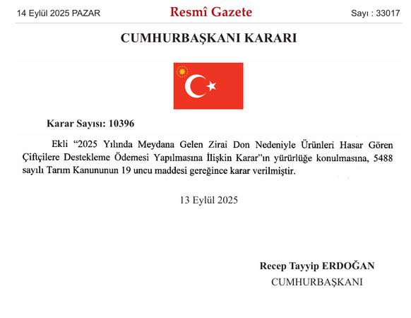 Karamandaki Don Zararina Destek1