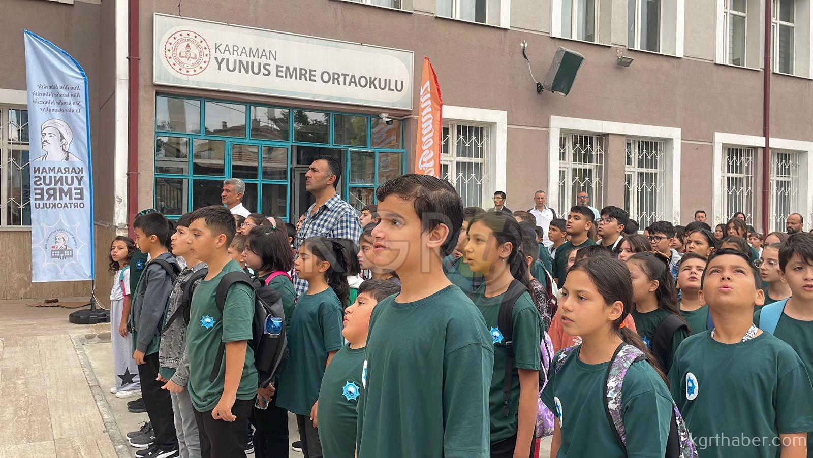 Karamanin Ilk Ortaokulunda Yeni Ogrencilere Essiz Karsilama7