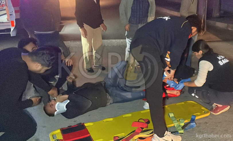 Kazada Yaralanan Motokurye Sigarasini Birakmadi0