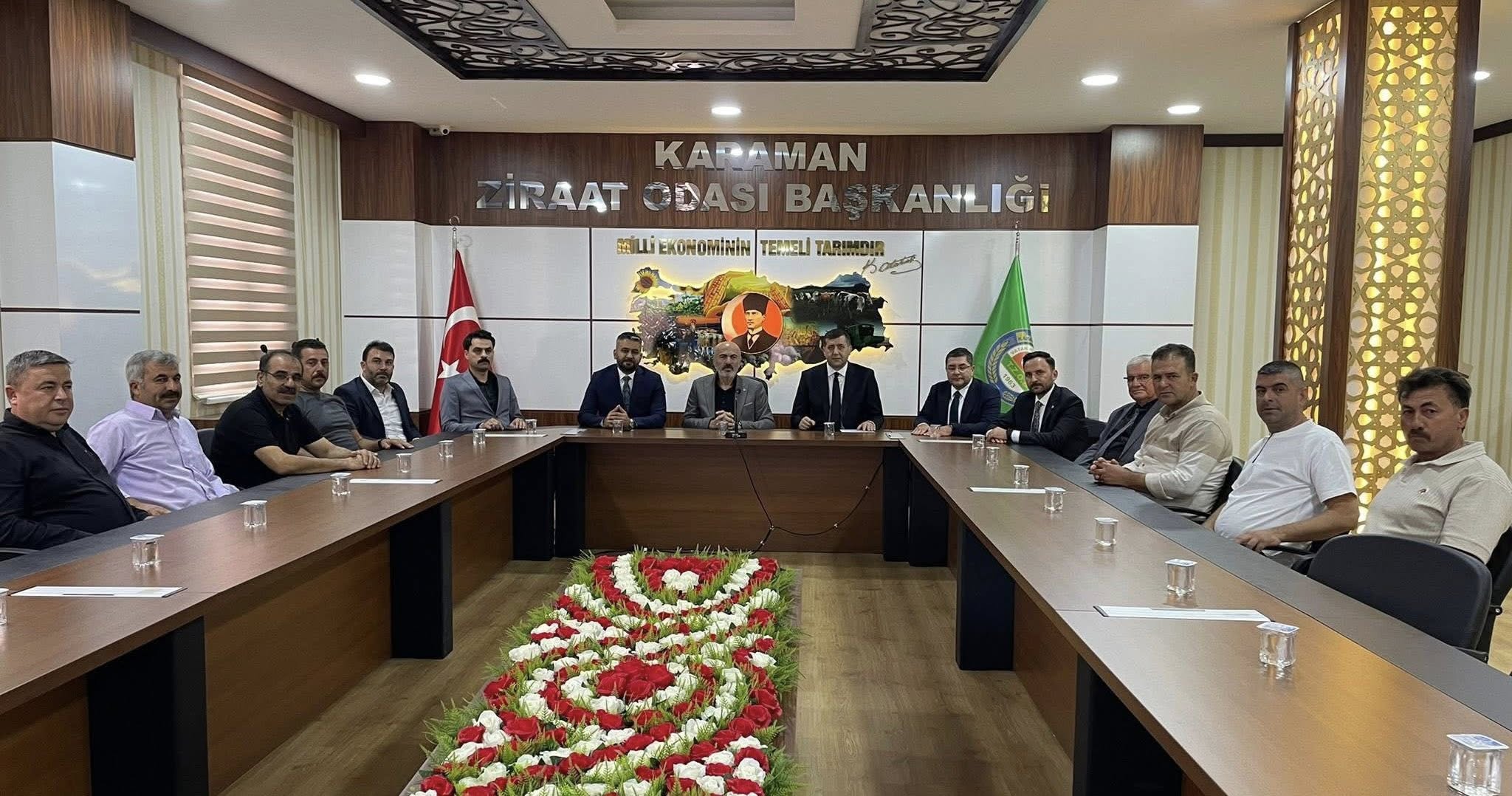 Mhp Heyetinden Karaman Ziraat Odasina Ziyaret1