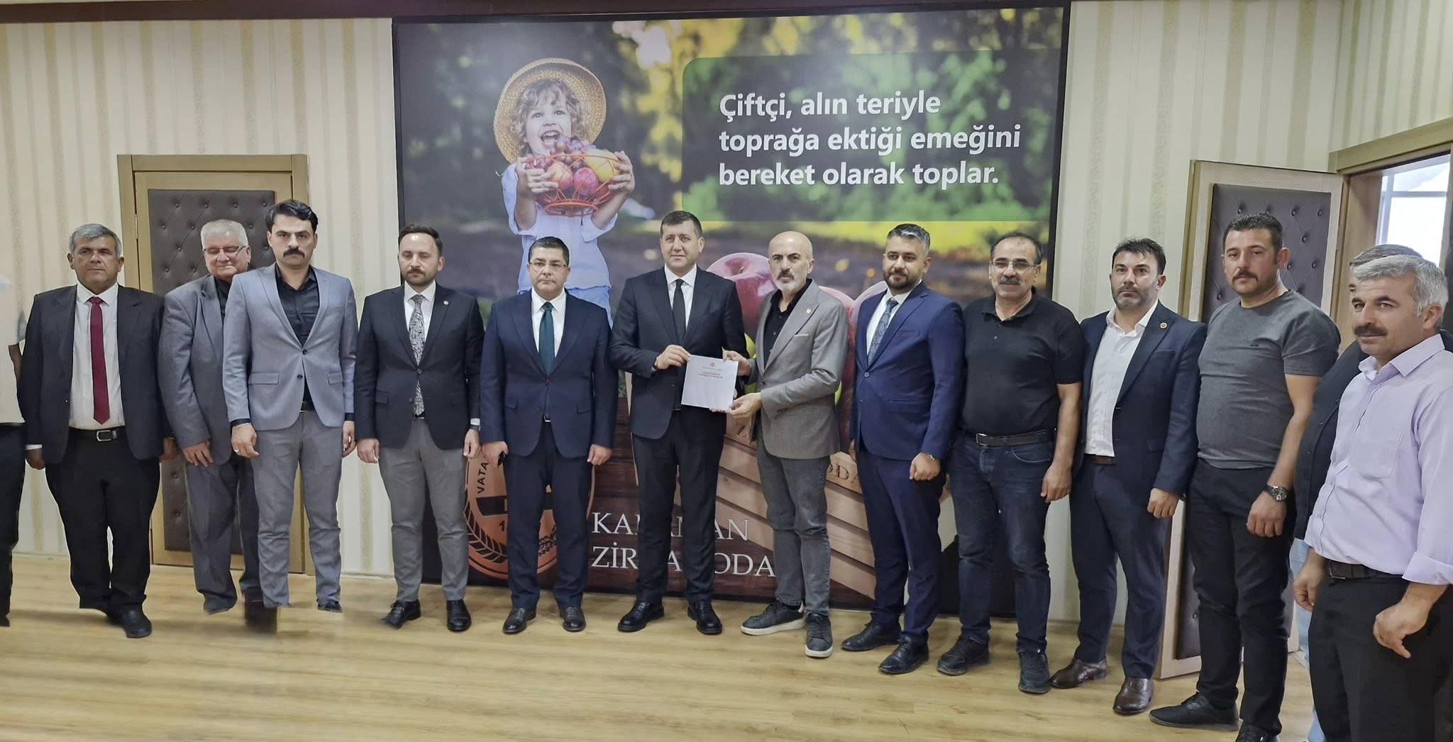 Mhp Heyetinden Karaman Ziraat Odasina Ziyaret2