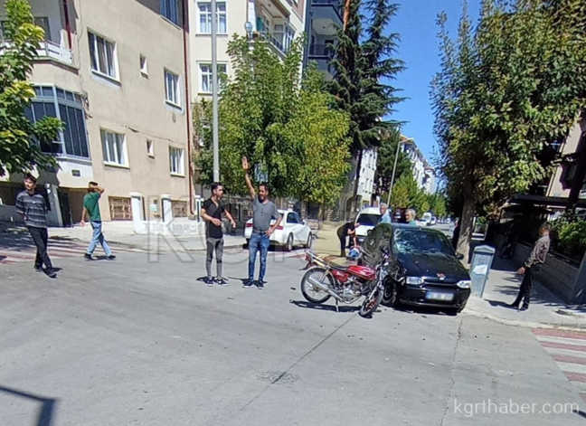 Motosikletle Otomobil Carpisti 2 Genc Yarali1