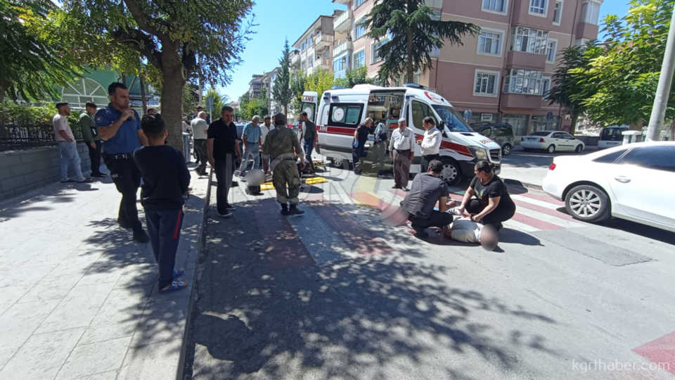 Motosikletle Otomobil Carpisti 2 Genc Yarali2