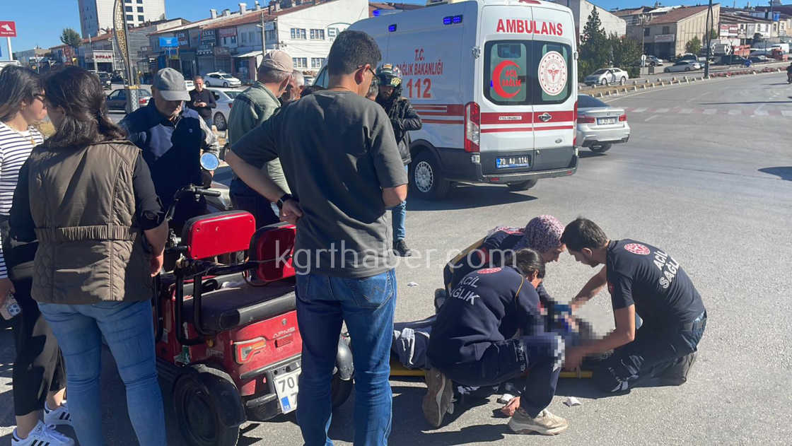 3 Tekerlekli Elektrikli Bisikletle Otomobil Carpisti 1 Yarali1