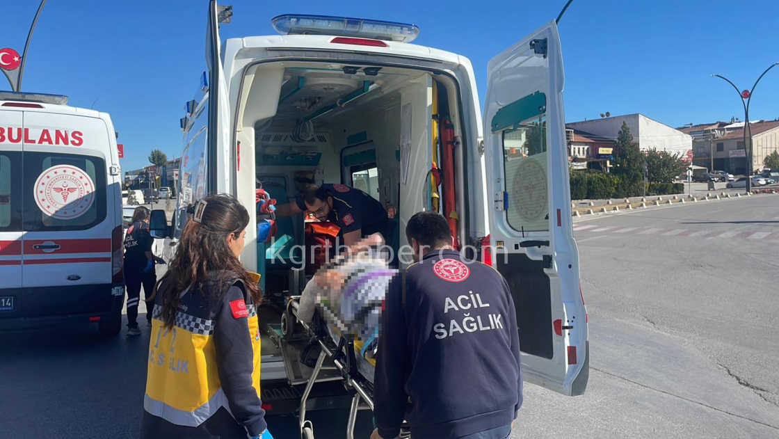 3 Tekerlekli Elektrikli Bisikletle Otomobil Carpisti 1 Yarali2