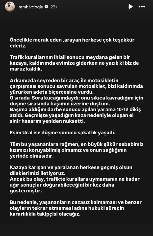 Irem Helvacioglu Bebegiyle Olumden Dondu1