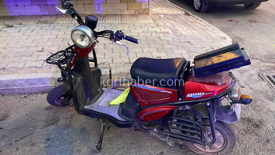 Kamyonetle Elektrikli Bisiklet Carpisti 1 Yarali2