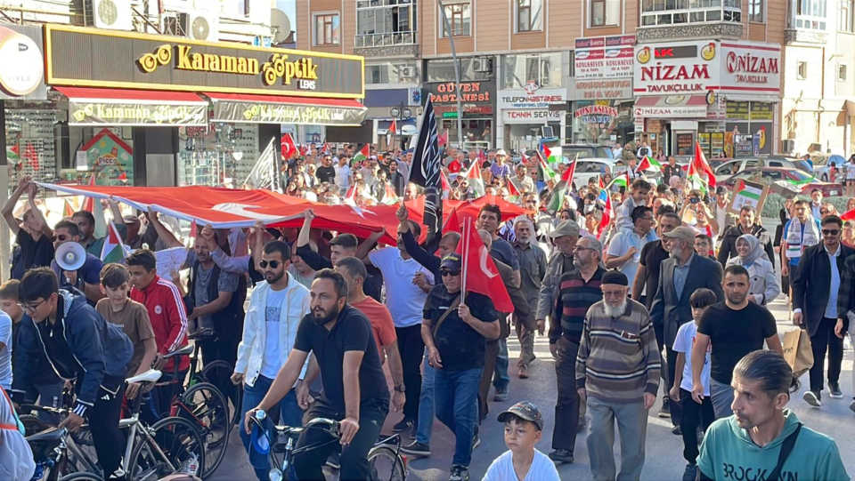 Karaman Sumud Filosuna Destek Icin Yurudu11