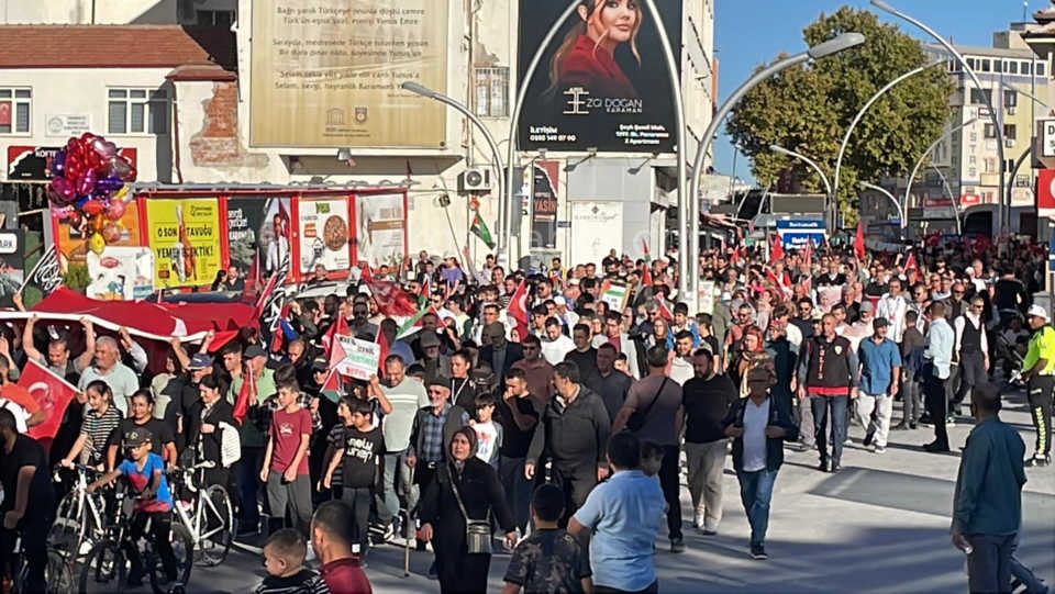 Karaman Sumud Filosuna Destek Icin Yurudu13